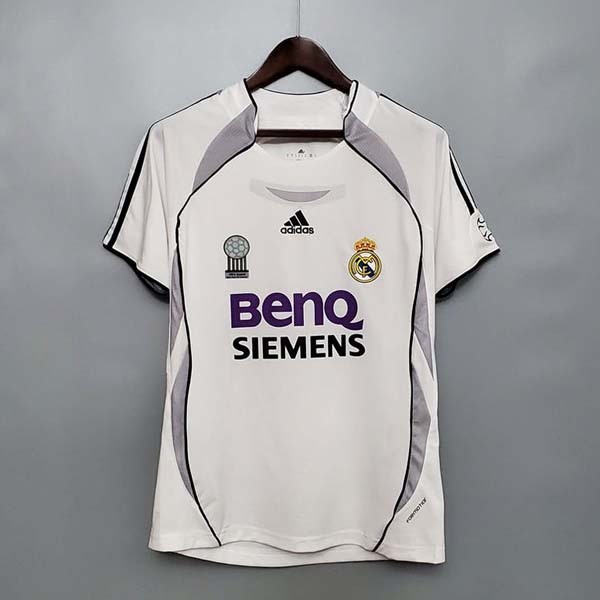 Tailandia Camiseta Real Madrid Primera equipo Retro 2006 2007